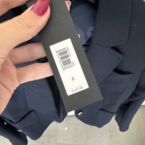 Banana Republic Navy Blazer - Picture 2 of 4